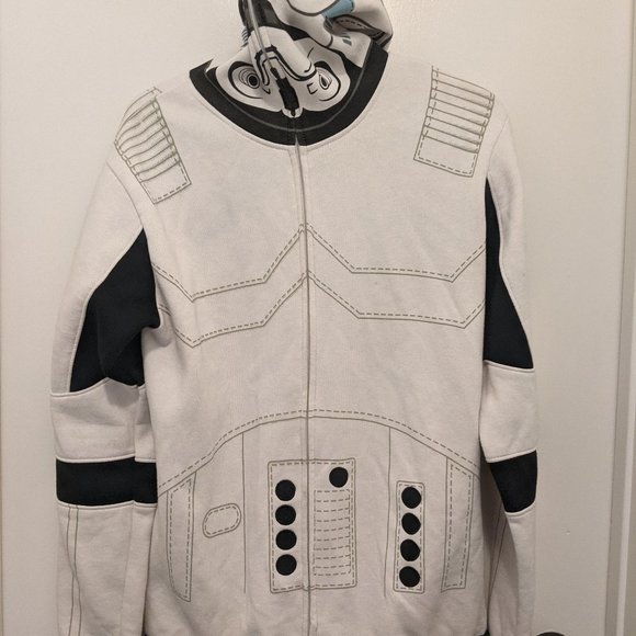 Star Wars Stormtrooper zip up hoodie - Picture 1 of 2